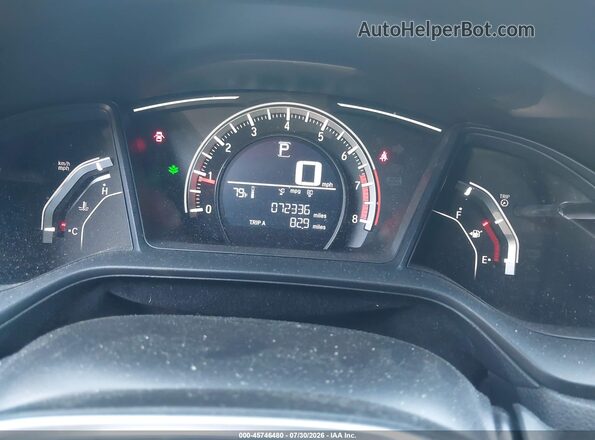 2HGFC4B0XHH302880 2017 HONDA CIVIC Зеленый Вид задних сидений