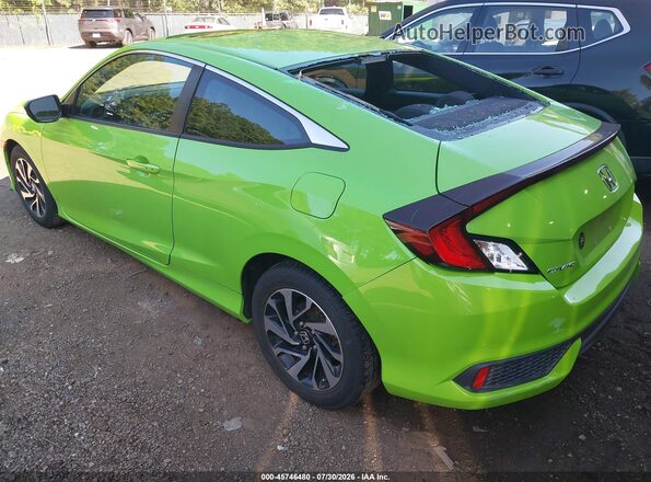 2HGFC4B0XHH302880 2017 HONDA CIVIC Зеленый Задняя левая четверть