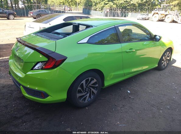 2HGFC4B0XHH302880 2017 HONDA CIVIC Зеленый Задняя правая четверть