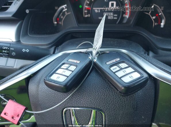 2HGFC4B0XHH302880 2017 HONDA CIVIC Зеленый Вид панели приборов