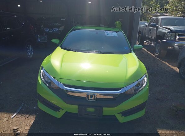 2HGFC4B0XHH302880 2017 HONDA CIVIC Зеленый Вид щитка приборов