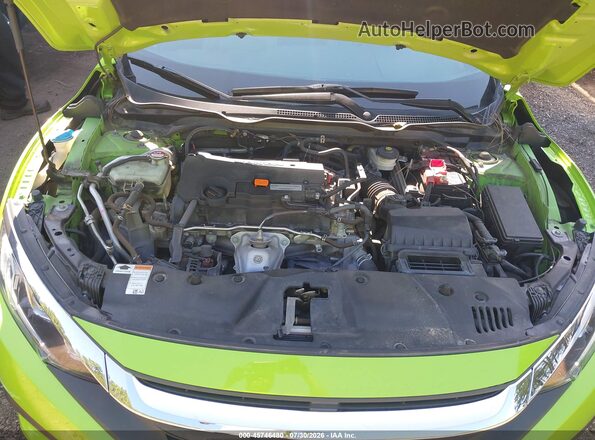 2HGFC4B0XHH302880 2017 HONDA CIVIC Зеленый Вид сзади