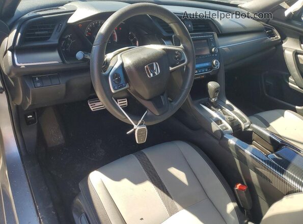 2HGFC4B0XHH308484 2017 HONDA CIVIC Gray Dashboard view