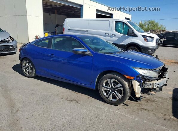 2HGFC4B50HH302575 2017 HONDA CIVIC Blue წინა მარჯვენა