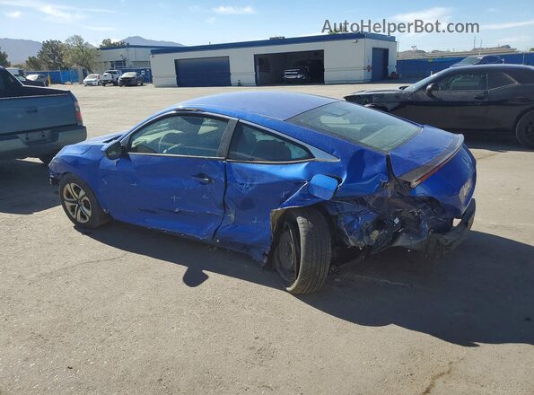 2HGFC4B50HH302575 2017 HONDA CIVIC Blue უკანა მარცხენა