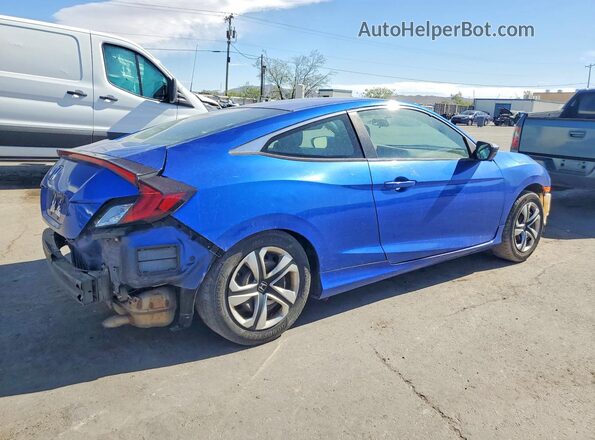 2HGFC4B50HH302575 2017 HONDA CIVIC Blue უკანა მარჯვენა