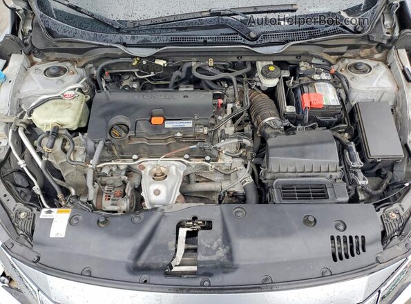 2HGFC4B50JH303120 2018 HONDA CIVIC Silver Widok wnętrza z tyłu