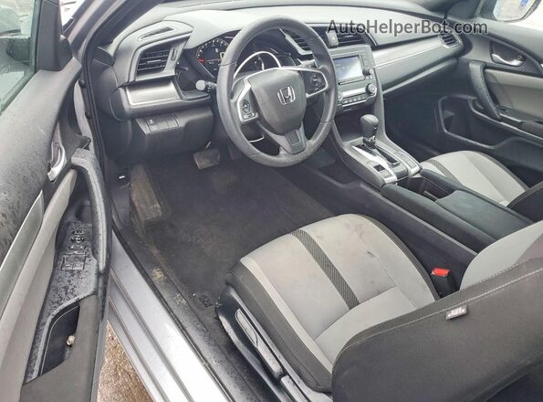 2HGFC4B50JH303120 2018 HONDA CIVIC Silver Widok deski rozdzielczej