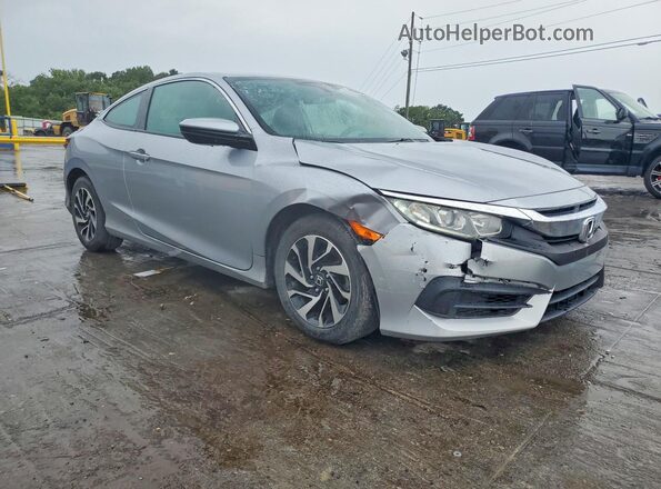 2HGFC4B50JH303120 2018 HONDA CIVIC Silver Przód prawy