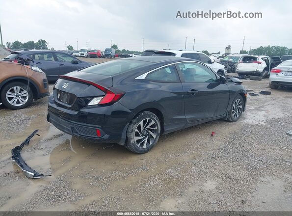 2HGFC4B52JH301482 2018 HONDA CIVIC Black Tył prawy