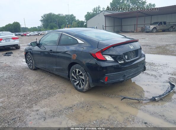 2HGFC4B52JH301482 2018 HONDA CIVIC Black Tył lewy