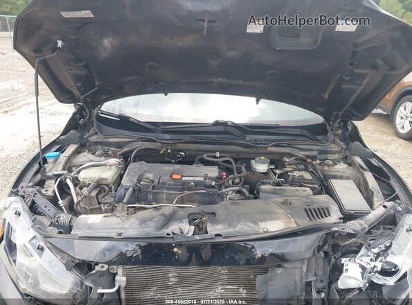 2HGFC4B52JH301482 2018 HONDA CIVIC Black Widok z tyłu