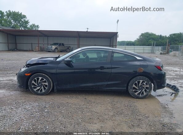 2HGFC4B52JH301482 2018 HONDA CIVIC Black Widok wnętrza 360 stopni
