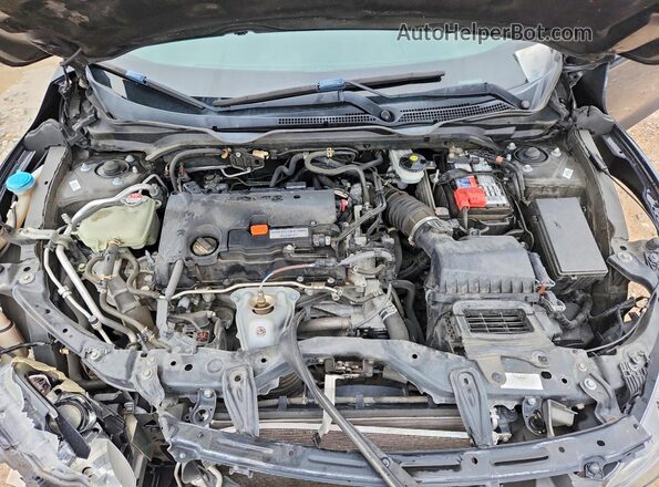 2HGFC4B53HH308600 2017 HONDA CIVIC Black Rear interior view