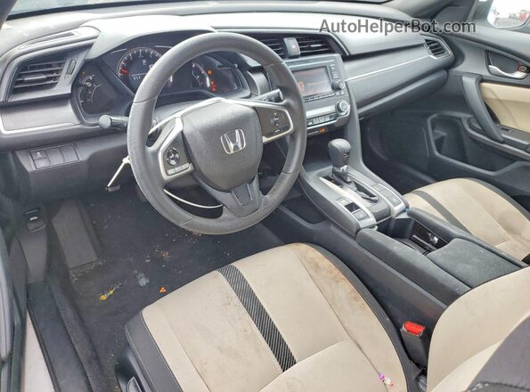 2HGFC4B53HH312596 2017 HONDA CIVIC White Widok deski rozdzielczej
