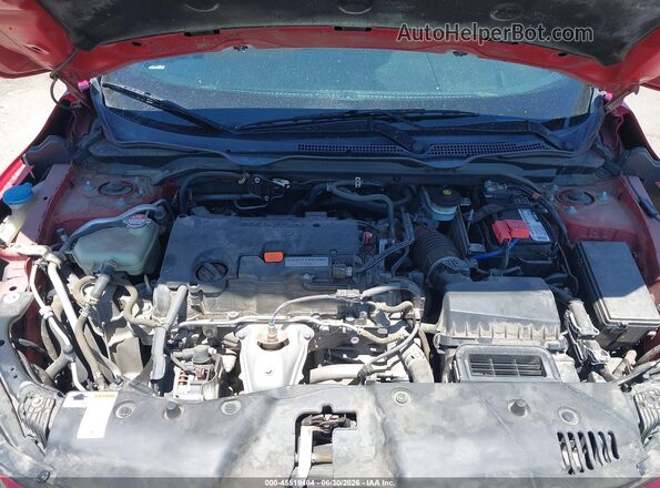 2HGFC4B54GH311732 2016 HONDA CIVIC Красный Вид сзади