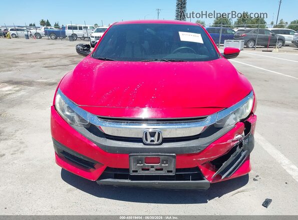 2HGFC4B54GH311732 2016 HONDA CIVIC Красный Вид щитка приборов