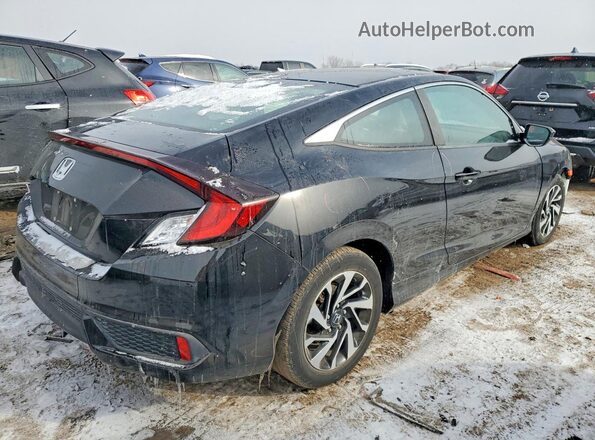 2HGFC4B54HH311053 2017 HONDA CIVIC Black Задня права чверть