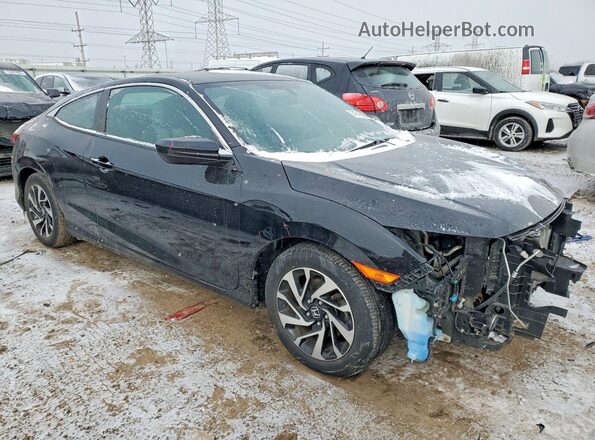 2HGFC4B54HH311053 2017 HONDA CIVIC Black Передня права чверть