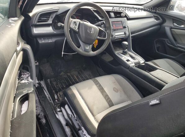 2HGFC4B54HH311053 2017 HONDA CIVIC Black Вид панелі приладів