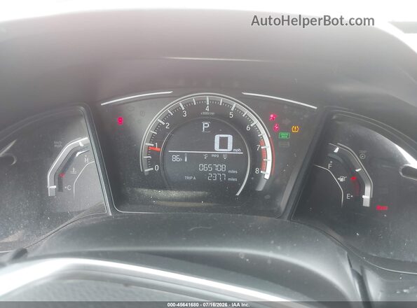 2HGFC4B54JH307395 2018 HONDA CIVIC Red უკანა სავარძლების ხედი