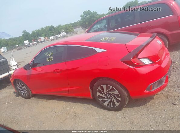 2HGFC4B54JH307395 2018 HONDA CIVIC Red 
