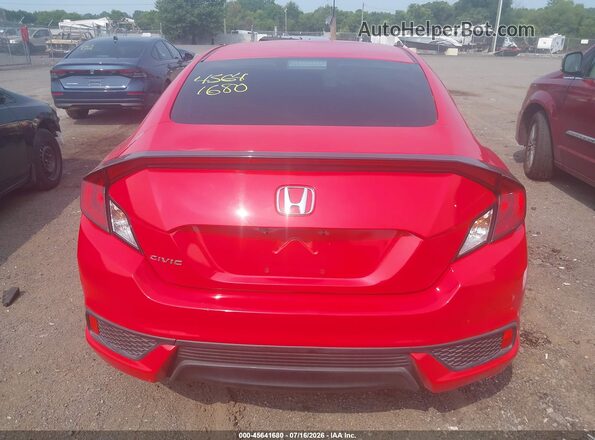 2HGFC4B54JH307395 2018 HONDA CIVIC Red 