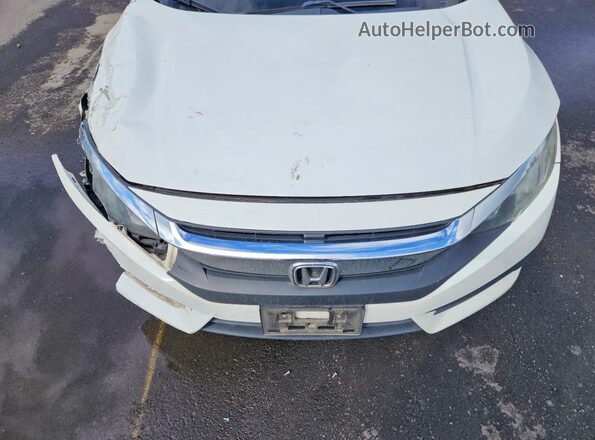 2HGFC4B56GH308220 2016 HONDA CIVIC Белый Вид задней части салона