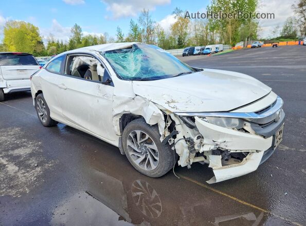 2HGFC4B56GH308220 2016 HONDA CIVIC Белый Передняя правая четверть