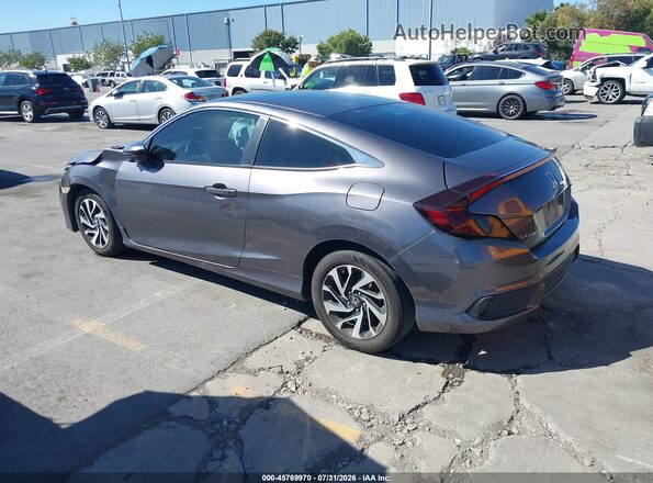 2HGFC4B57GH305276 2016 HONDA CIVIC Gray Задня ліва чверть