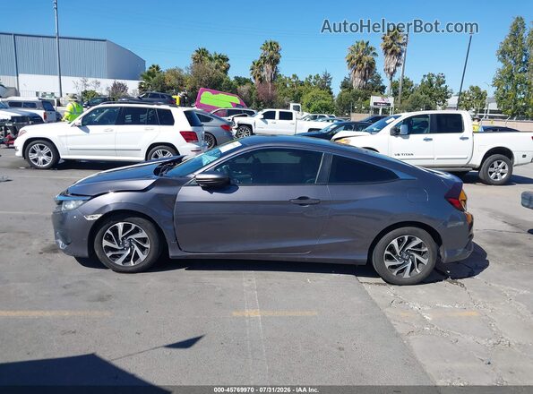 2HGFC4B57GH305276 2016 HONDA CIVIC Gray Панорамний вид салону 360°