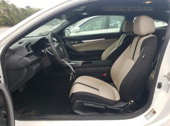 2HGFC4B58GH306856 2016 HONDA CIVIC White Front interior view