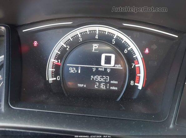 2HGFC4B59JH300667 2018 HONDA CIVIC Белый 