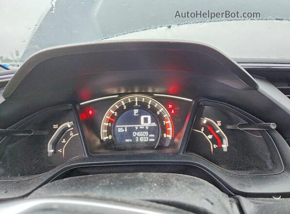 2HGFC4B5XHH311008 2017 HONDA CIVIC Black Instrument cluster view