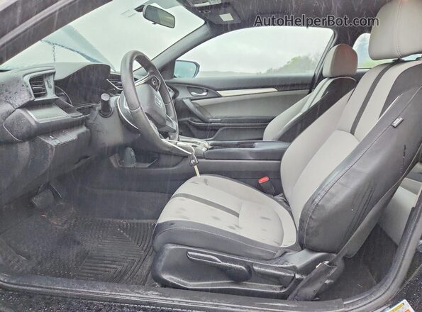 2HGFC4B5XHH311008 2017 HONDA CIVIC Black Front interior view