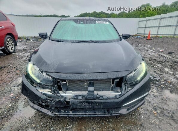 2HGFC4B62KH303615 2019 HONDA CIVIC Black წინა ხედი
