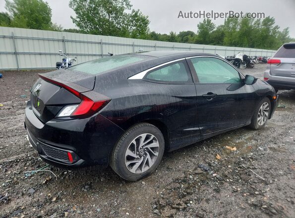 2HGFC4B62KH303615 2019 HONDA CIVIC Black უკანა მარჯვენა