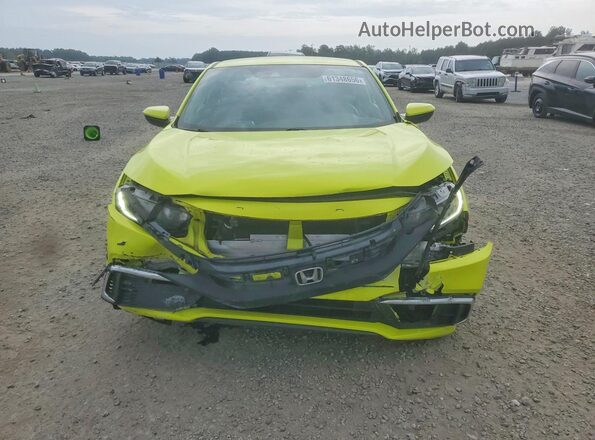2HGFC4B64KH301347 2019 HONDA CIVIC Yellow Vista frontal