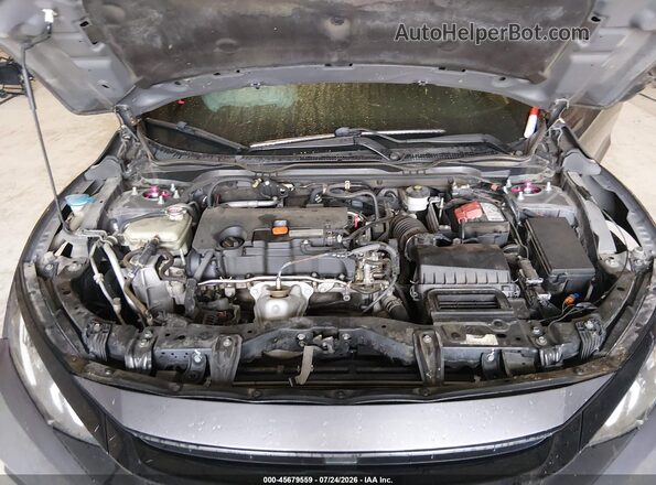 2HGFC4B66KH304816 2019 HONDA CIVIC Gray Вид ззаду