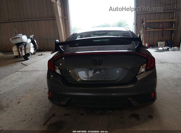 2HGFC4B66KH304816 2019 HONDA CIVIC Gray 