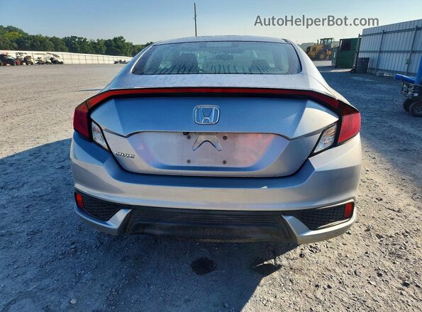 2HGFC4B67KH303531 2019 HONDA CIVIC Silver უკანა ხედი