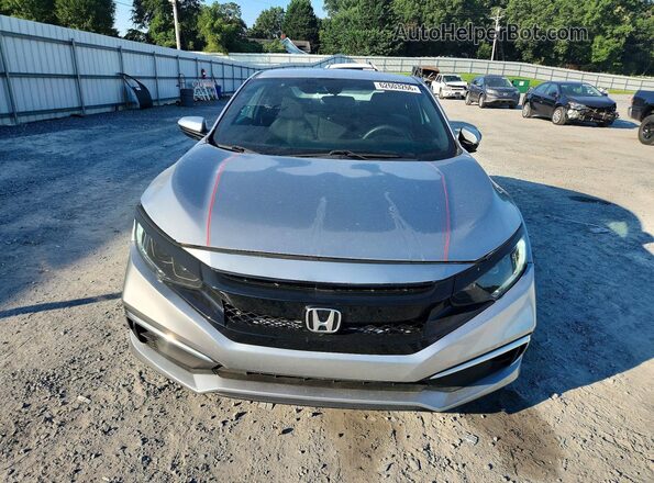 2HGFC4B67KH303531 2019 HONDA CIVIC Silver წინა ხედი