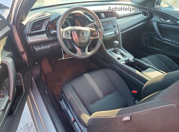 2HGFC4B67KH303531 2019 HONDA CIVIC Silver წინა პანელის ხედი