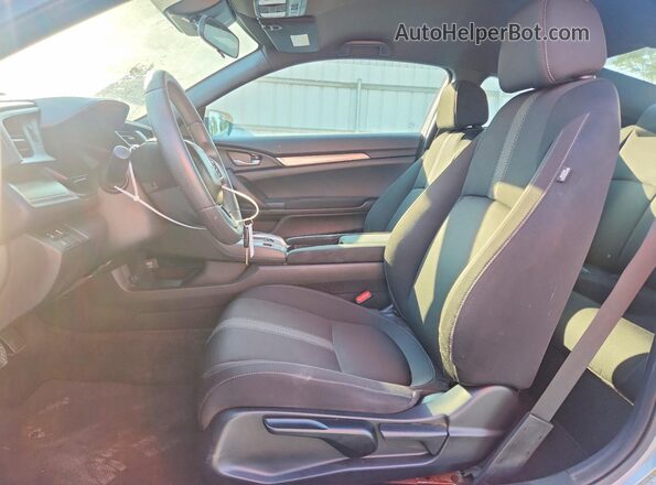 2HGFC4B67KH303531 2019 HONDA CIVIC Silver წინა სალონის ხედი