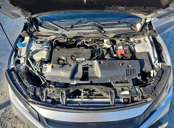 2HGFC4B67KH303531 2019 HONDA CIVIC Silver უკანა სალონის ხედი