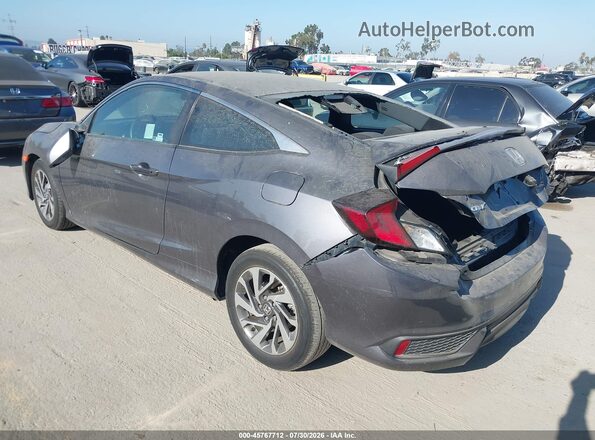 2HGFC4B69KH302204 2019 HONDA CIVIC Gray უკანა მარცხენა