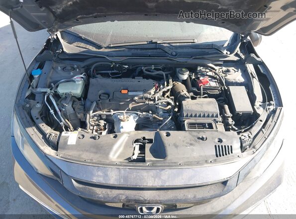 2HGFC4B69KH302204 2019 HONDA CIVIC Gray უკანა ხედი