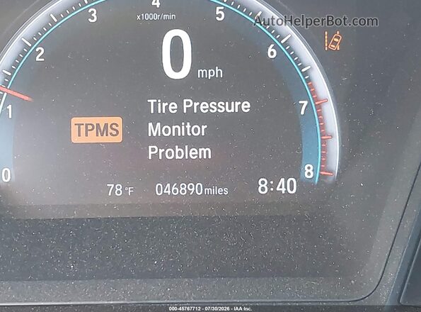 2HGFC4B69KH302204 2019 HONDA CIVIC Gray 