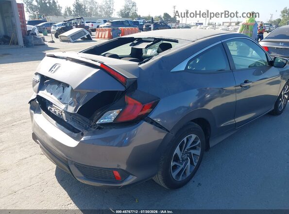 2HGFC4B69KH302204 2019 HONDA CIVIC Gray 