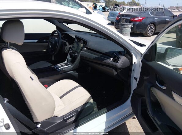 2HGFC4B69KH307497 2019 HONDA CIVIC White Vista interior delantera